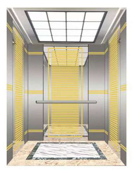 Luxury MRL passenger Standard Configure RLS-2020-12 (Side and rear walls)